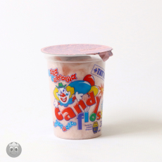 Cukrová vata s tetovačkou ružová1ks/400ml