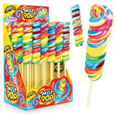 JB Dúhové lízatko Twist 1ks/50g