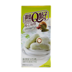 Koláčiky ryžové Mochi zelený čaj a červená fazuľa 1ks/150g