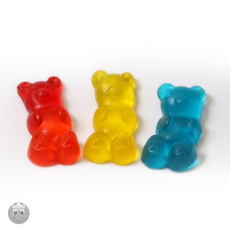 Želé macíky XXXL 2ks/100g