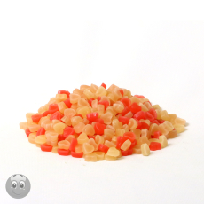 Malé ovocné srdiečká mix
